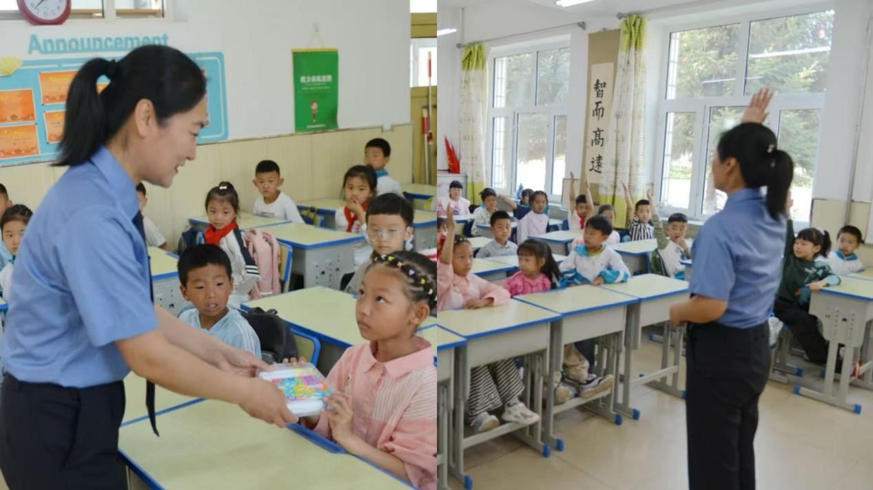 呼玛县人民检察院开展“六一”进校园特别活动 呼玛县人民检察院开展“六一”进校园特别活动